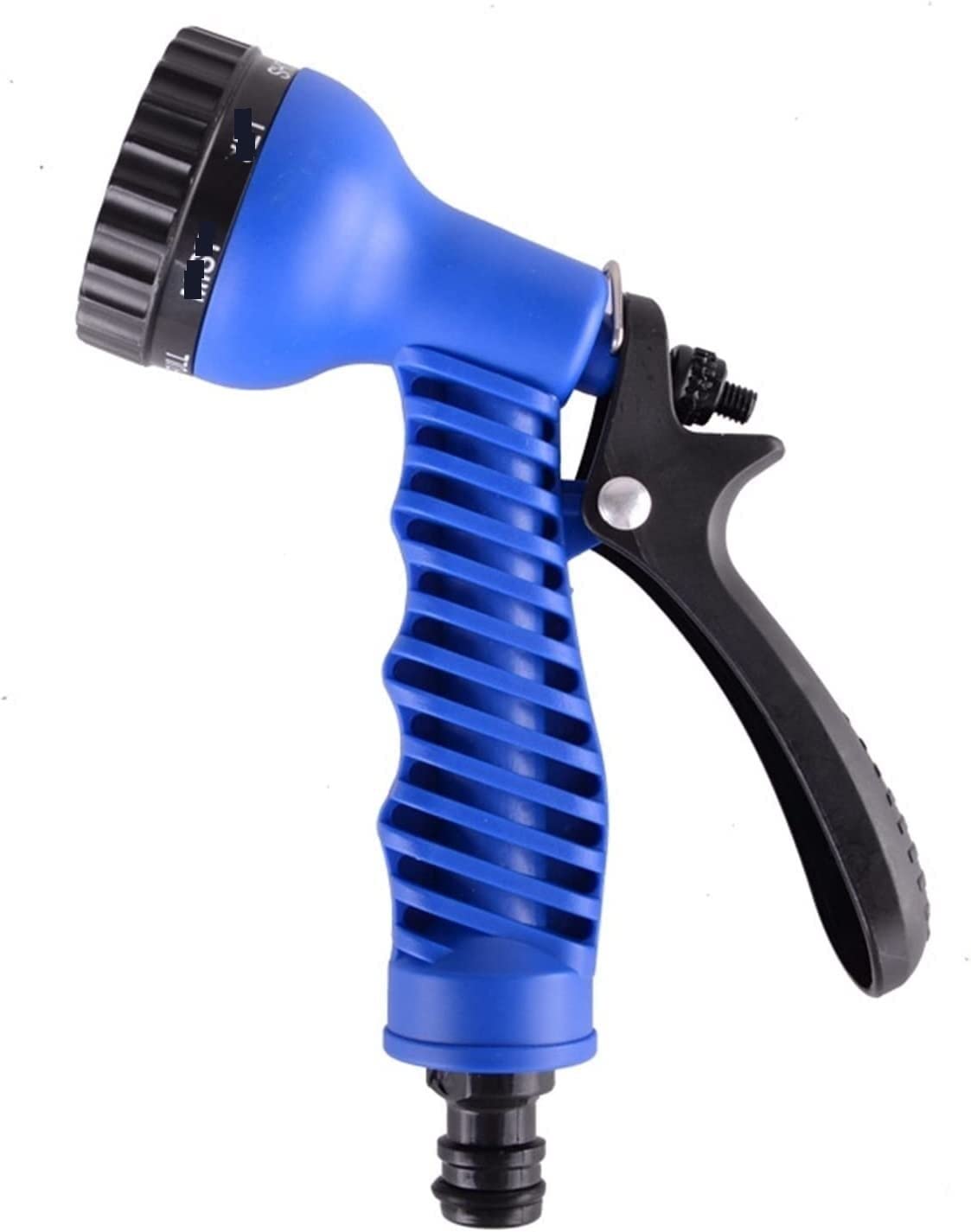 Pistolet z wężem, Pistolet do podlewania wąż trawnika Wielofunkcyjny opryskiwacz(Blue)