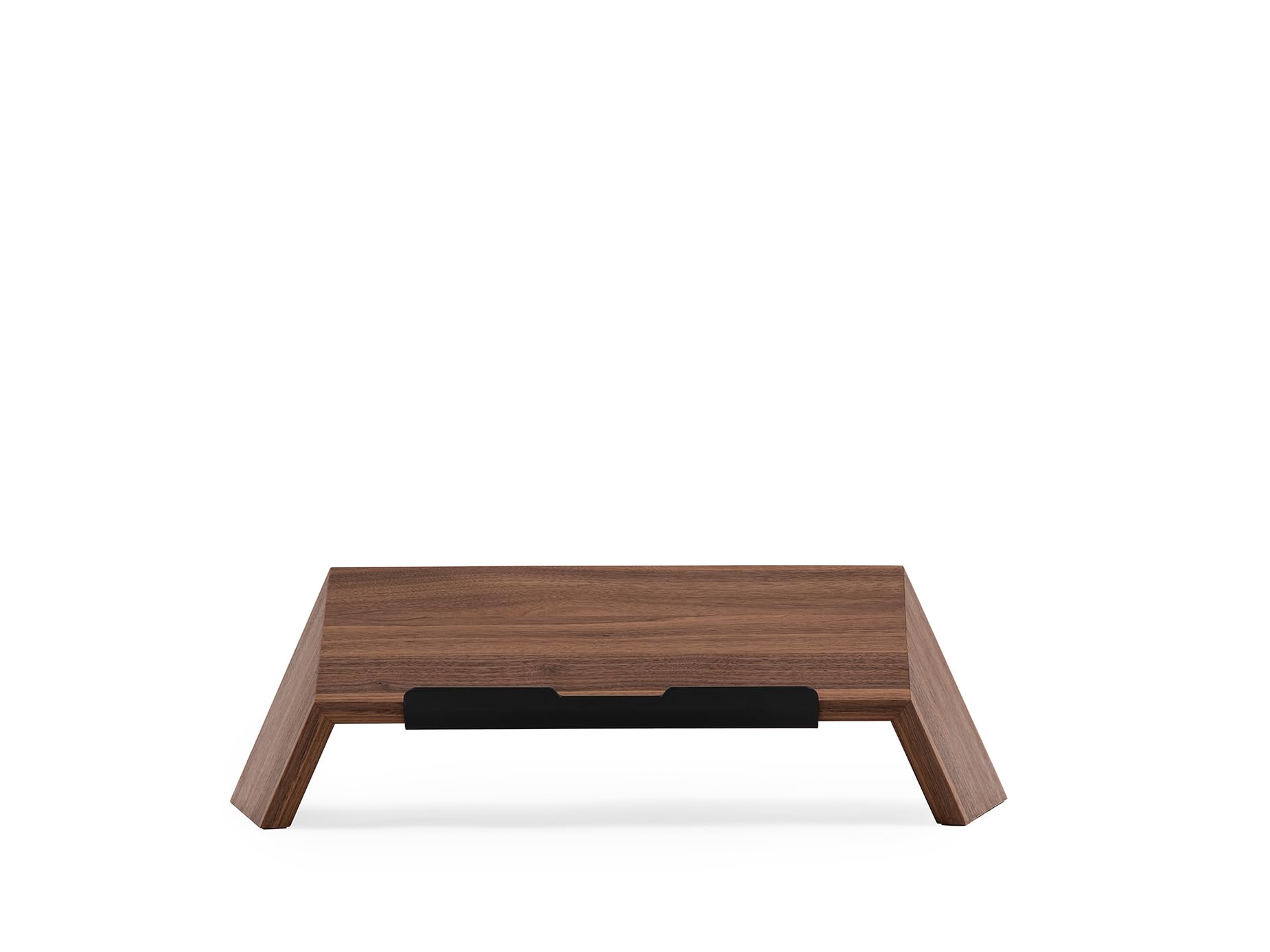 Oakywood Laptop Stand - Fatto a mano - Supporto in legno naturale, Made in EU - Compatibile con MacBook e laptop da 15-16" - Supporto per laptop - 50x25x15cm - Noce