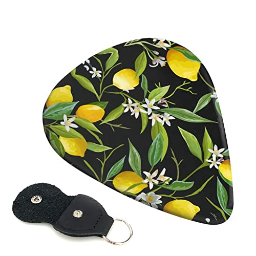 Ensemble de 6 médiators de guitare citron et fleur pour guitare acoustique, guitare électrique, basse, ukulélé – fin… - Les Beatles, Paul McCartney, John Lennon, RIngo Starr, George Harrison Ensemble de 6 médiators de guitare citron et fleur pour guitare acoustique, guitare électrique, basse, ukulélé - fin…