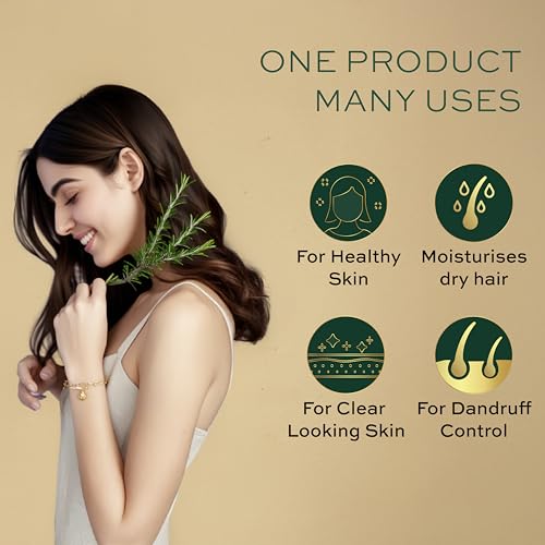 Image of Parachute Advansed Tea Tree Essential Oil | 100% Pure| for Dandruff Control & Glowing Skin | Moisturises dry hair, Controls Dandruff, for Healthy & Clear looking Skin | 14ml