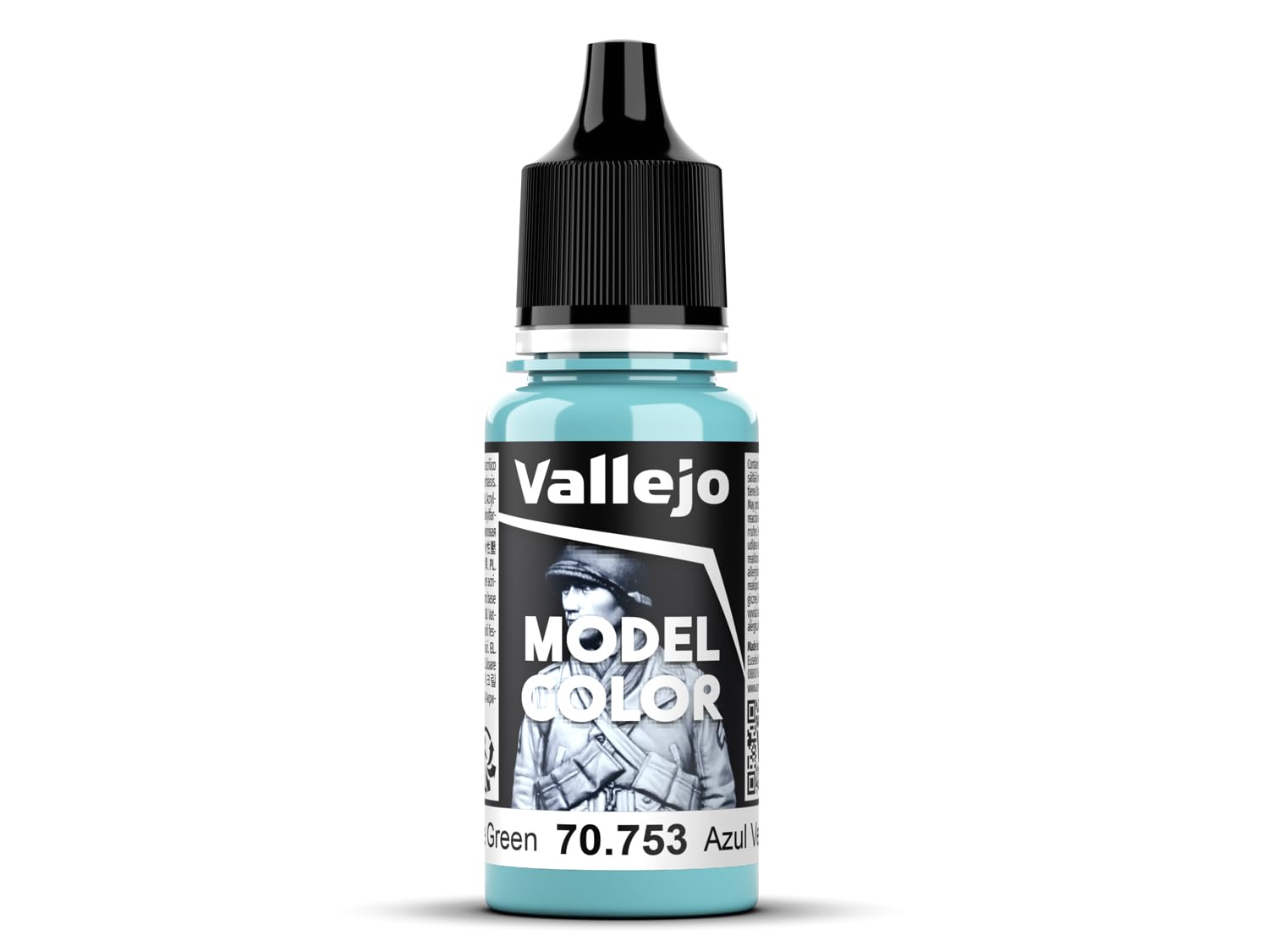 Amazon | Vallejo モデルカラー 70753 ライトブルー グリーン (18ml