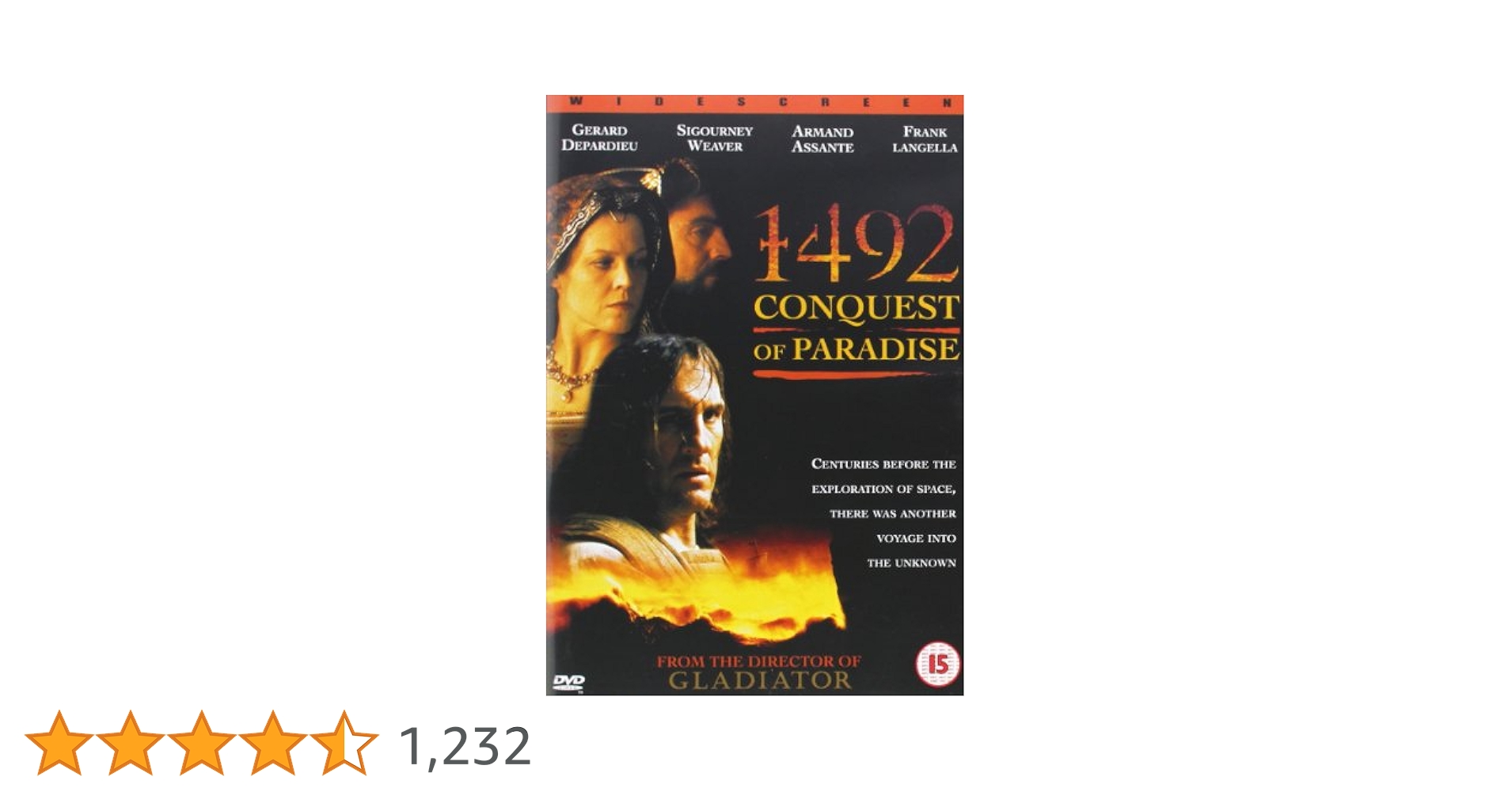 Amazon.co.jp: Conquest of Paradise, the [DVD] : Weaver