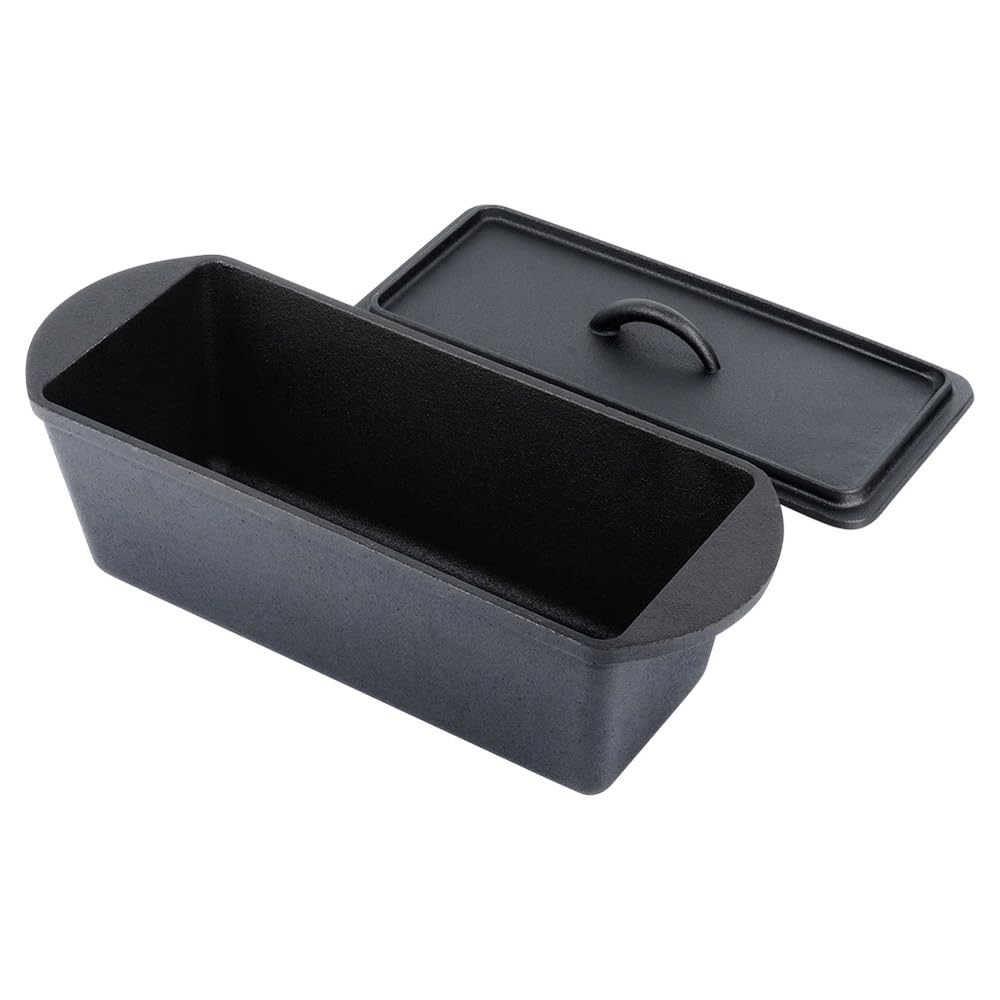 Vilde Brotbackform mit Deckel 3L 35 cm rechteckig Kastenform für Toastbrot | Kuchen Lasagne Fleisch induktionsgeeignet ofenfest ohne Beschichtung