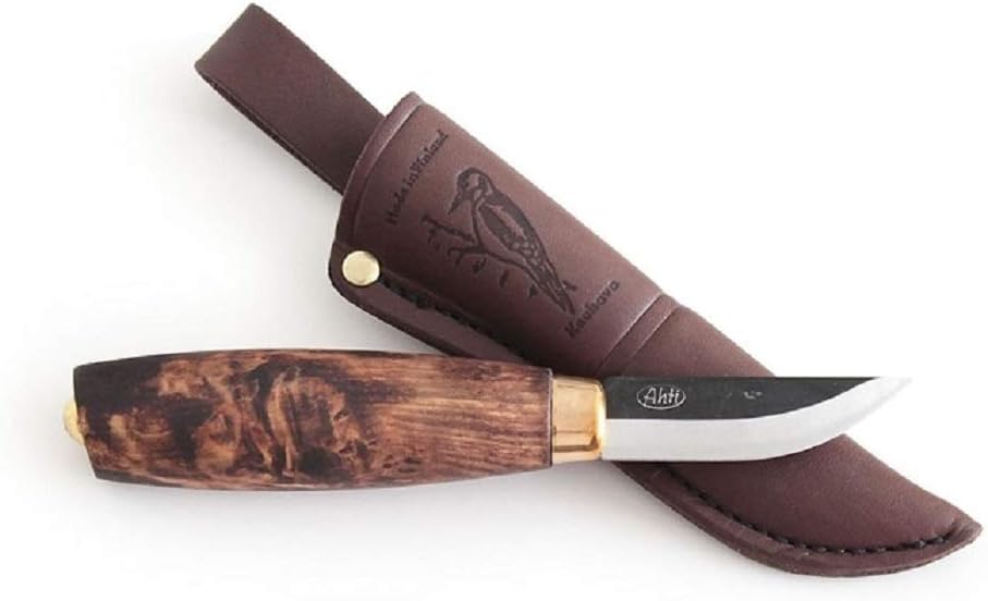 Ahti Tikka Carbon Steel Scandinavian Knife from Finland