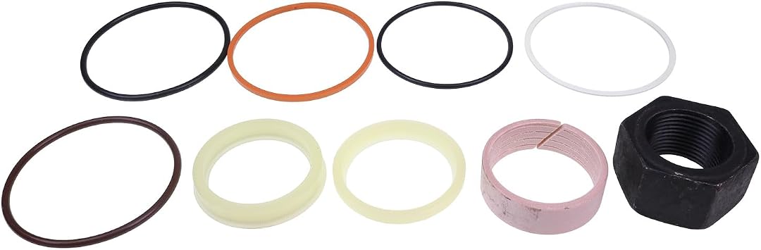 Hydraulic Cylinder Seal Kit 7225639 7137945 Compatible with Bobcat | A770 S650 S750 S770 Skid Steer Loader T650 T750 T770 Compact Track 335 435 Excavator