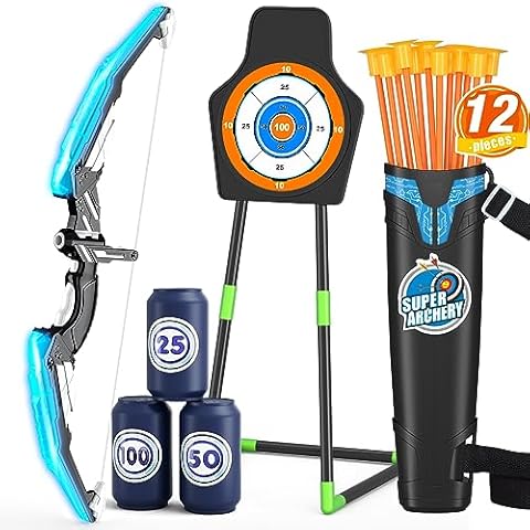 HYES LED Light Up Bow and Arrow Set Cover