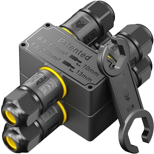 Combi 1210/5 57A Noir IP66 Étanche Jonction Adaptable Boîte, 5 - Foto 8