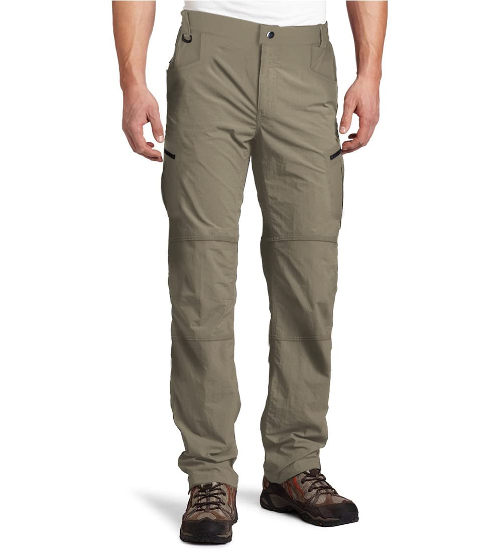 NOUKOW Men's Stretch Cargo Pants, Water Resistant Lightweight Outdoor