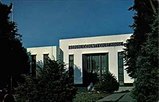 Republic County Court House Belleville, Kansas KS Original Vintage Postcard