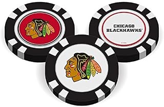 Team Golf NHL Poker Chip Ball Marker (Chicago Blackhawks)