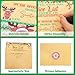 Fancy Land Christmas Official Letter and Certificate from Santa Claus 5 Writing Letters 5 Certificates 5 Envelopes 5 Stickers for Kids Xmas Letter Family Supplies