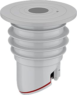 BuNiq Bouchon Anti Odeur Machine à Laver, Joint Machine à Laver, Clapet Anti Odeur, Bouchon Douche Anti Odeur, Bonde de Douche, Joint d'étanchéIté pour Tuyau de Vidange d'eau 35-40mm Gray