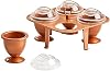 Copper Chef Eggs Small- Copper Chef Egg Cooker- No Peel Soft, Hard and Poached Eggs Without the Shell