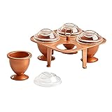 Copper Chef Eggs (Small)- Copper Chef Egg Cooker- No Peel Soft, Hard and Poached Eggs Without the Shell