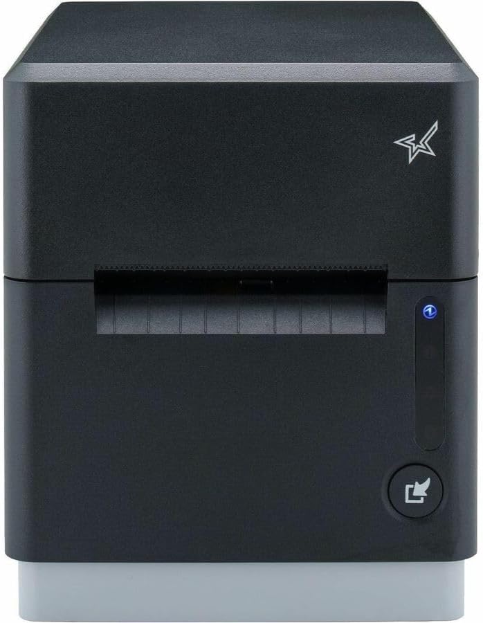 Star Micronics mC-Label3 MCL32CI - Impresora térmica directa, monocromo, escritorio, impresión de etiquetas, Ethernet, USB, con cortador, color