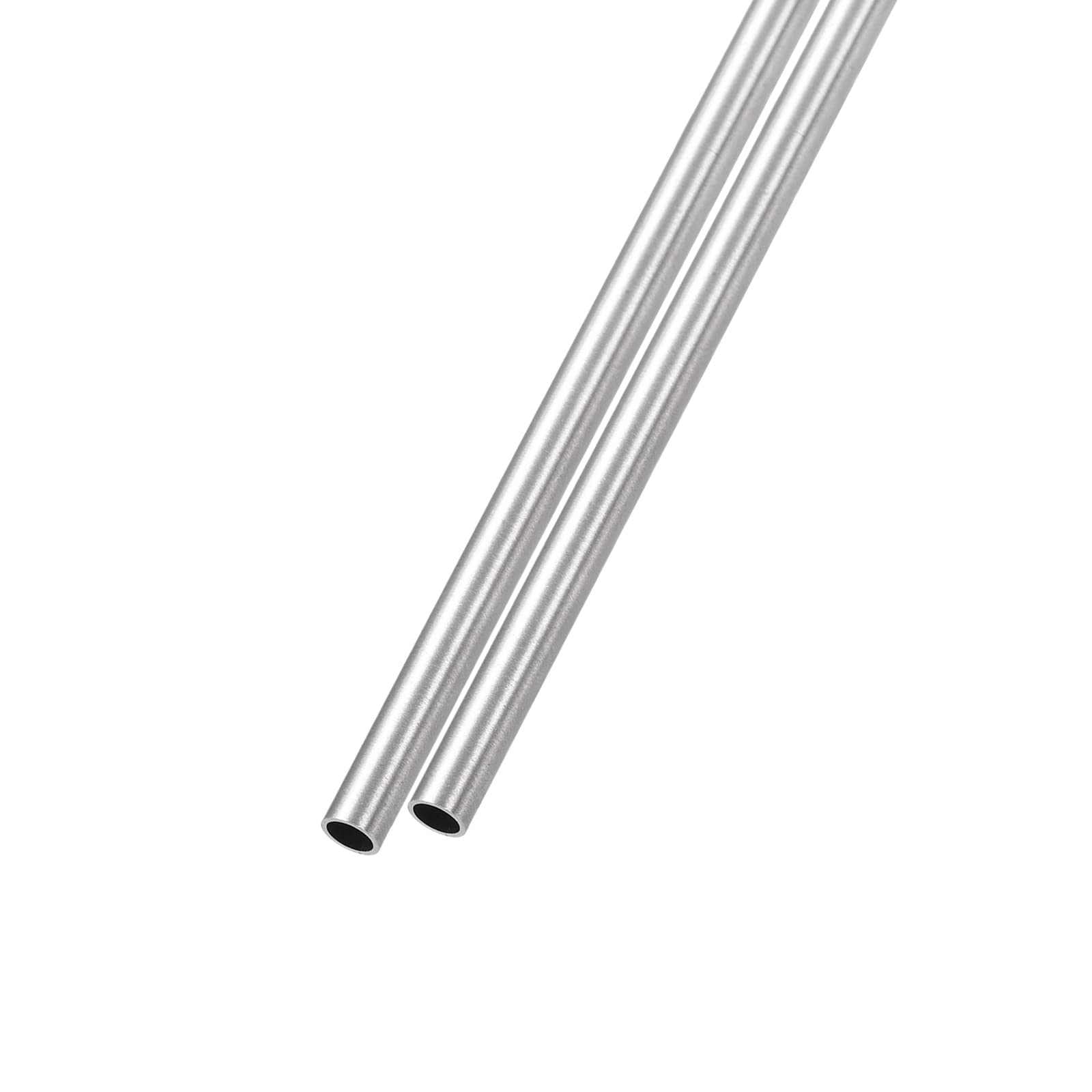 METALLIXITY 316 Stainless Steel Tube (3mm OD x 0.5mm Wall T x 250mm L) 2Pcs, Straight Tubing - for Home Furnishing, Machinery