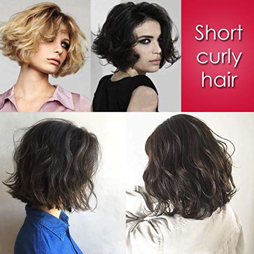 3 Barrel Curling Iron Wand 1 Inch Ceramic Tourmaline Triple Barrels Beach Hair Waver Curler For Deep Waves,Lcd Temperature Display Crimper Fast Heating Hair Curlers Adjustable From 80℃ To 210℃ #TOP6