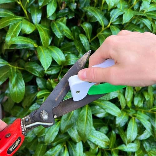 FUFRE Garden Tool Sharpener, garden shears sharpener, Axe & Knife Sharpeners, for Sharpen All Garden Tools Such As Lawnmower Blades, Pruning Shears, Sickles, Etc - Image 7