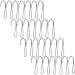COSMOS Slip On Drapery Curtain Hooks, 28 Pieces