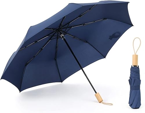 YUEHUA Paraguas de viaje resistente al viento, mochila portátil ligera y compacta, paraguas de viaje compacto, parasol portátil al aire libre, sol y