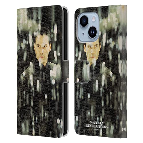 Coque Matrix Revolutions iPhone 14 Plus étui portefeuille cuir protection Neo