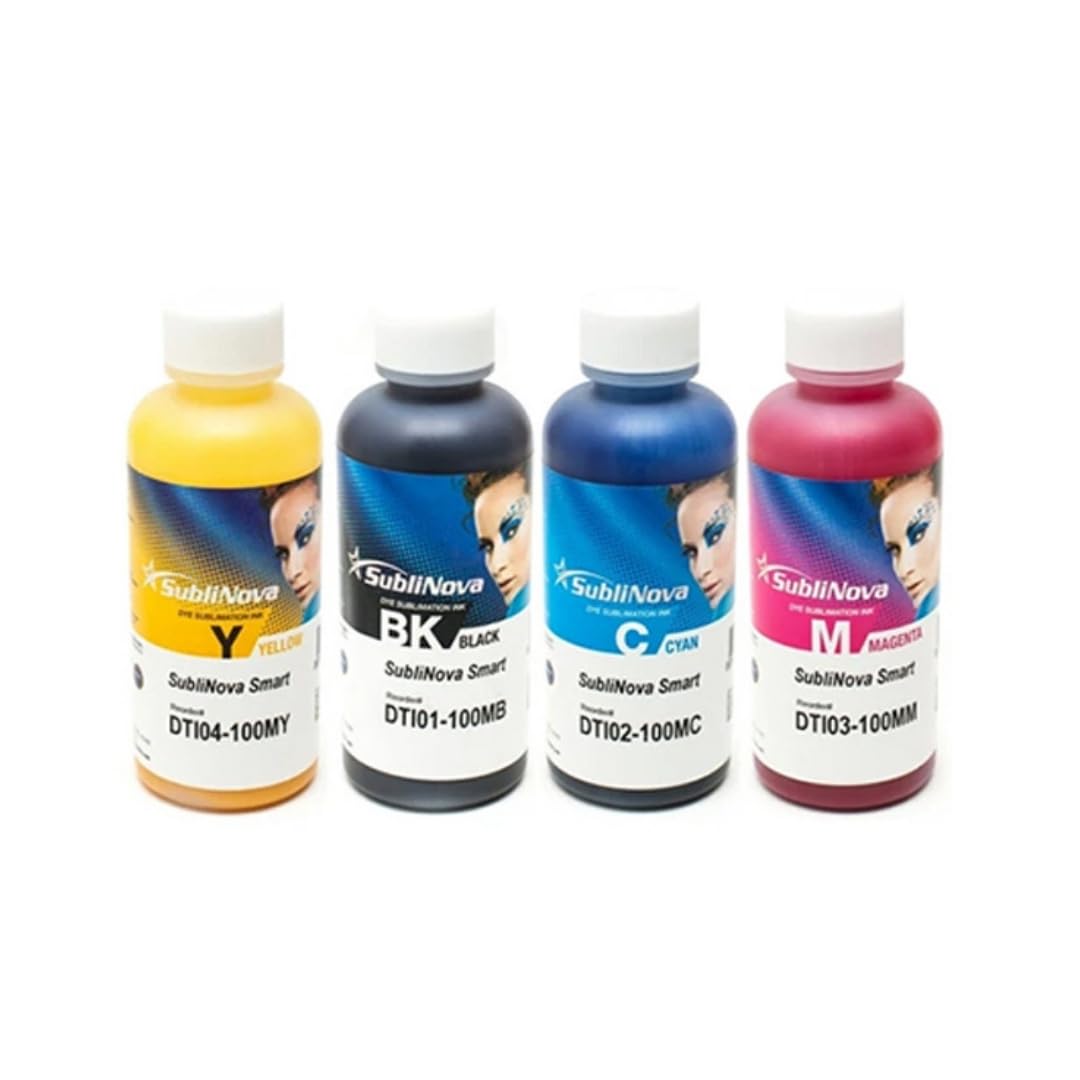 Sublimation Ink for Inkjet Printers(Epson L Series) - Full Set of 4, 100ml Bottles - Ideal for DIY Customization-image-37