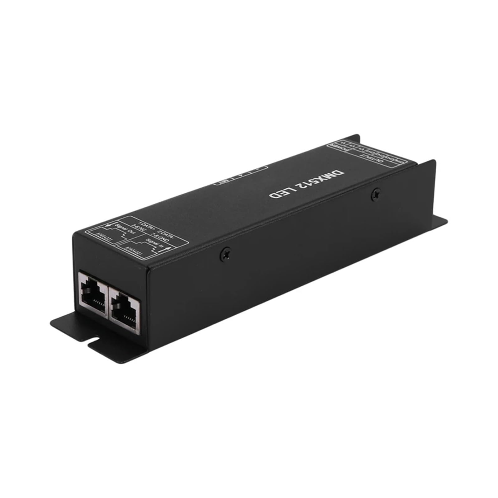 512 cyfrowy wyświetlacz dekoder ściemniania sterownik Dmx512 kontroler nadaje się do taśmy LED Rgbw taśma świetlna Rj45 połączenie