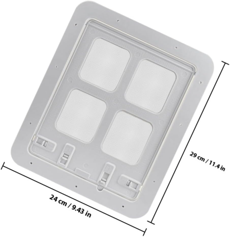 Small Dog Door Flap with Magnetic Closure Pet Screen Door for Cats and Dogs with Air Circulation Easy to Clean Sturdy Design for Household Use