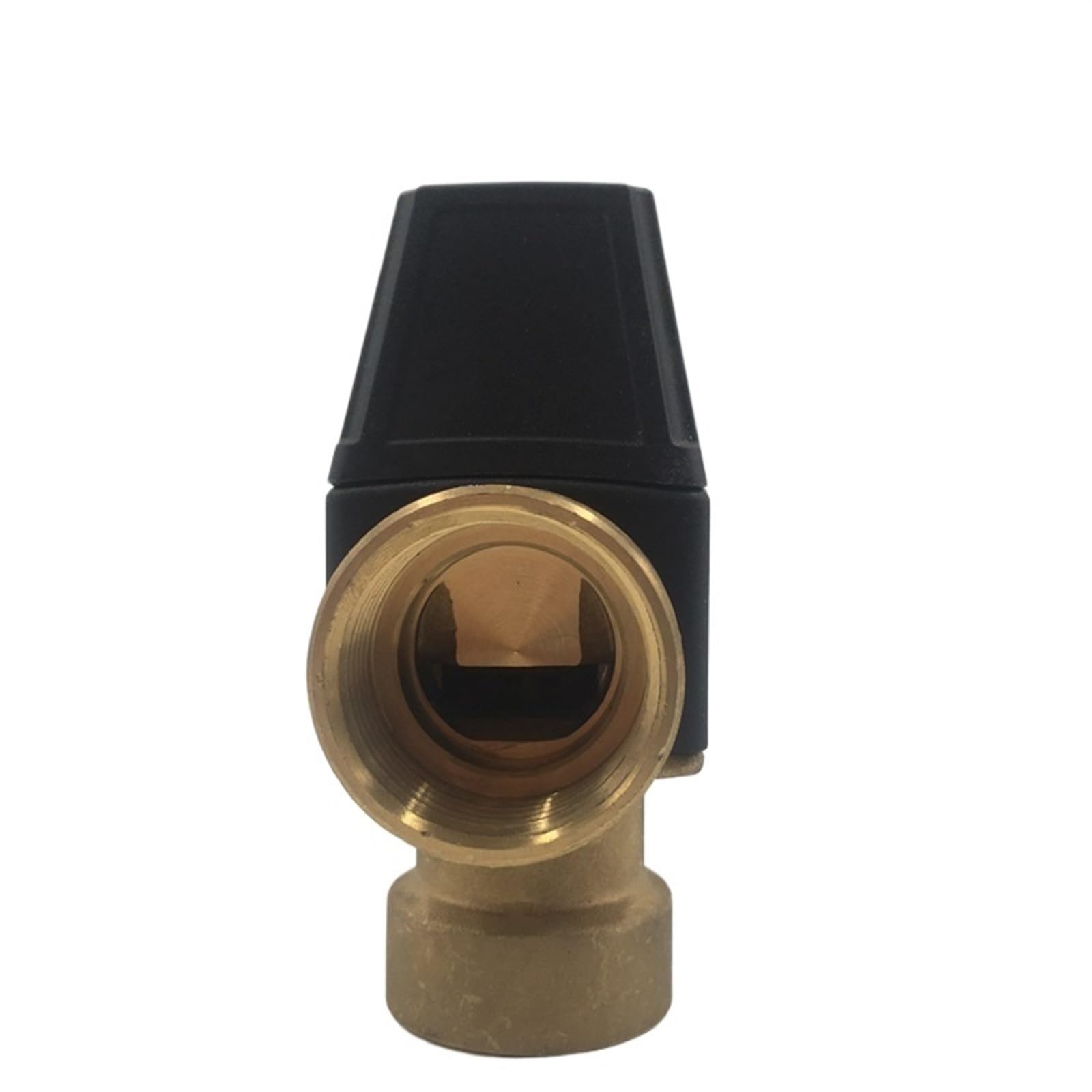 Valvola di miscelazione termostatica in ottone a 3 vie con filettatura femmina da 1 pollice DN25 Valvola per scaldabagno solare Valvola miscelatore termostatico a 3 vie
