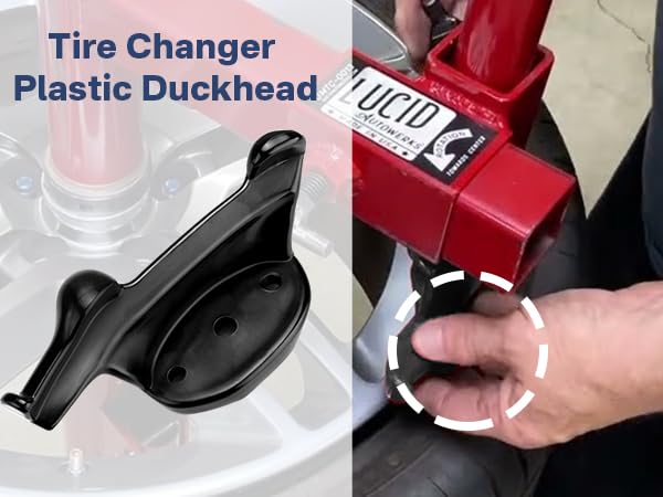 Image of Tire Changer Nylon Mount Demount Duck Head Only Plastic Duckhead Tire Changer Compatible with SNAP ON /John Bean (5 PCS)