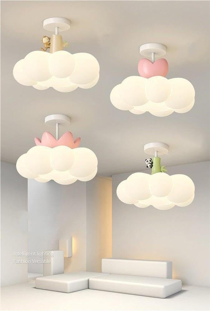 Kreativ Kinderzimmer Deckenleuchte Nordischer Stil aus Eisen LED