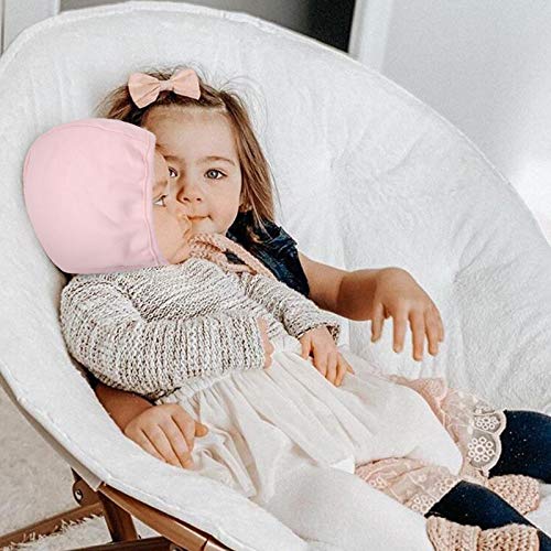 Bamery Infant Baby Bonnet 0-6 Months Newborn Boy Beanie Hat Soft Cotton Baby Girl Turbans Set Single Layer for Spring3