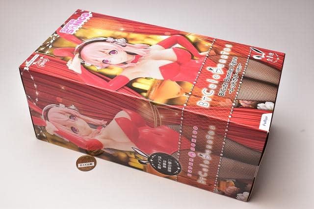 Furyu Super Sonico BiCute Bunnies Red Color Version PVC Figure, Multicolor