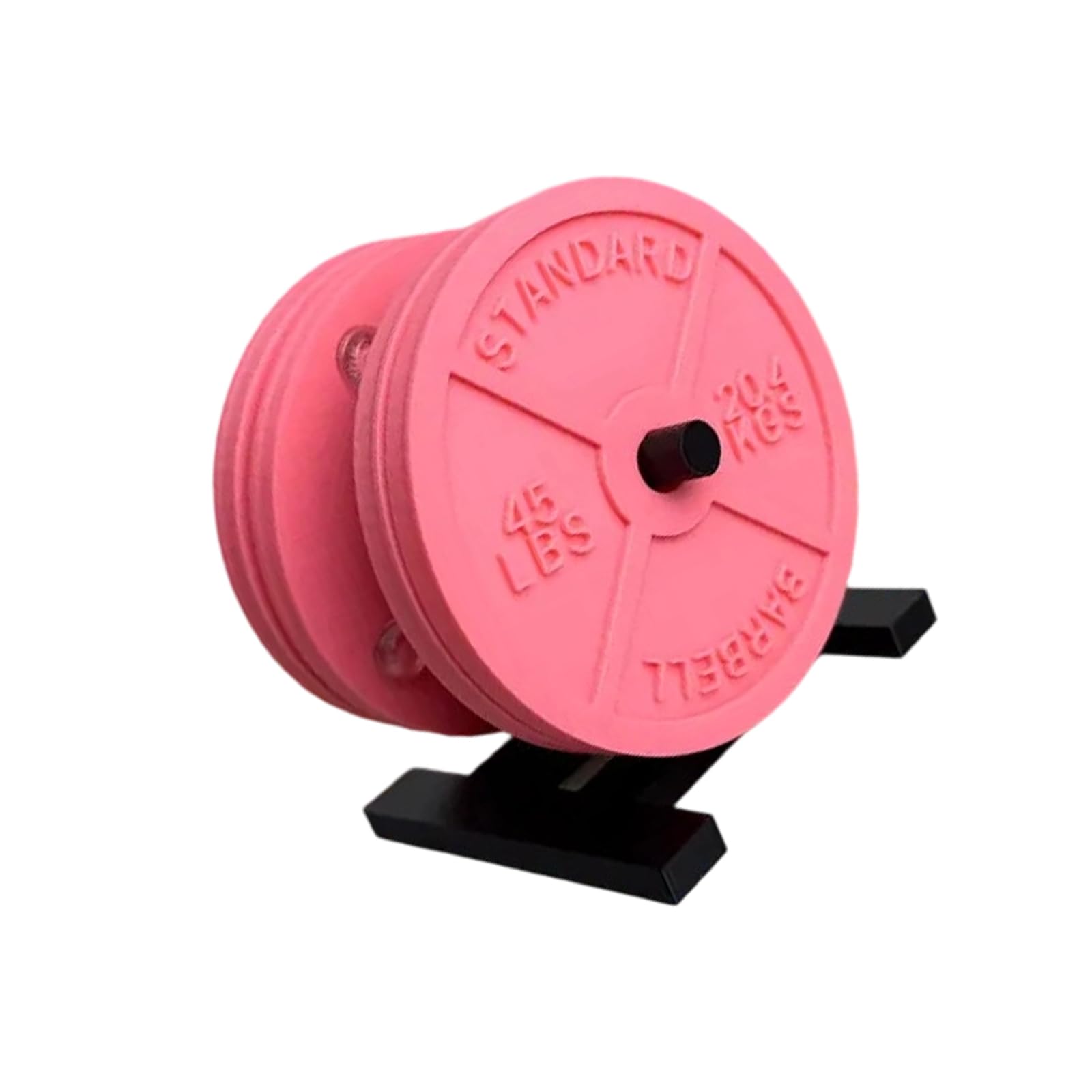 Alloneslife A Premium Weight Plate Coasters Cup Pad With Holder Design Barbell Bumper Plate Drink For Drinks Drink