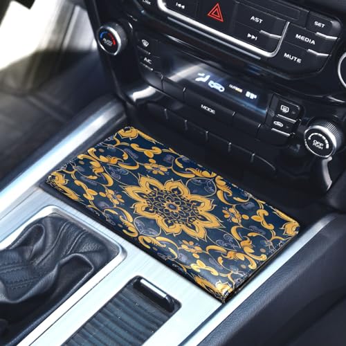 Organizador de carro cuero premium miniatura 5