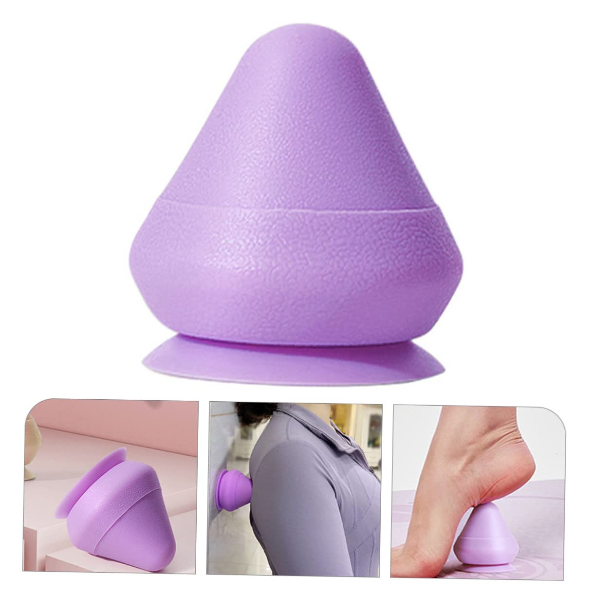 MAGICLULU 3piezas Bola De Masaje Con Para Auto-masaje Herramienta Para Aliviar Músculos Doloridos Multifuncional De Yoga Para Espalda y Pies