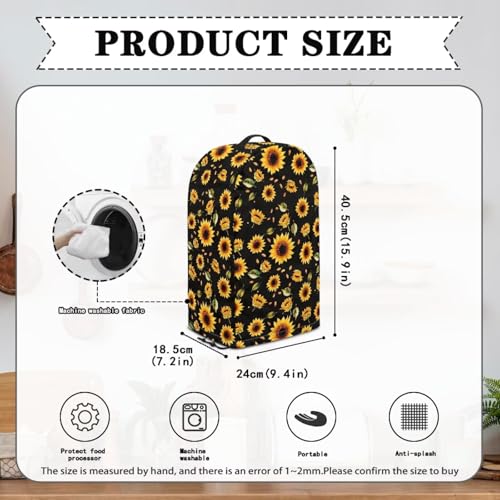 Funda para licuadora resistente a manchas y polvo miniatura 6