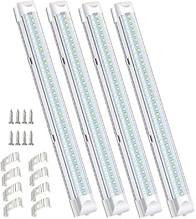 12V LED Interior Van Light Bar, FomCcu 72 LEDs Lamp White Lighting Strip Light for Van Caravan Motorhome Camper Boat Kitchen Bathroom 34cm 5W ON/OFF Switch (4 Pack)