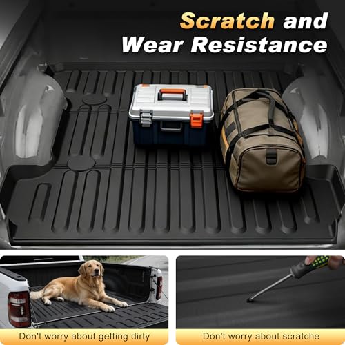 Image of 6.4FT Truck Bed Mat for 2002-2026 Dodge Ram 2500 /3500 & 2002-2018 Ram 1500
