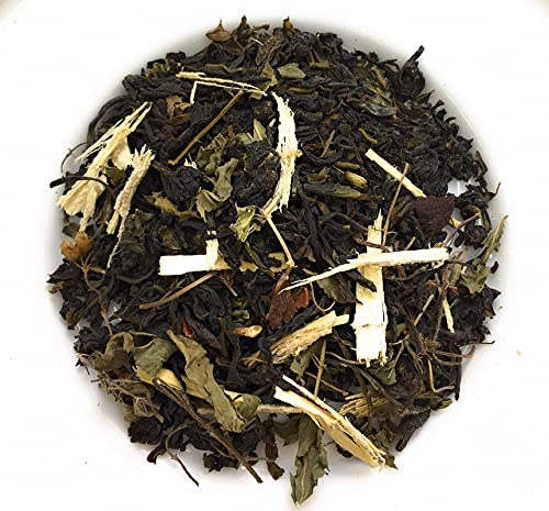 Image of Siyacha Tea Soothing Tulsi Green Tea, Wellness Range, Calming Natural Detox Immune Booster Chai Patt, 1 KG,