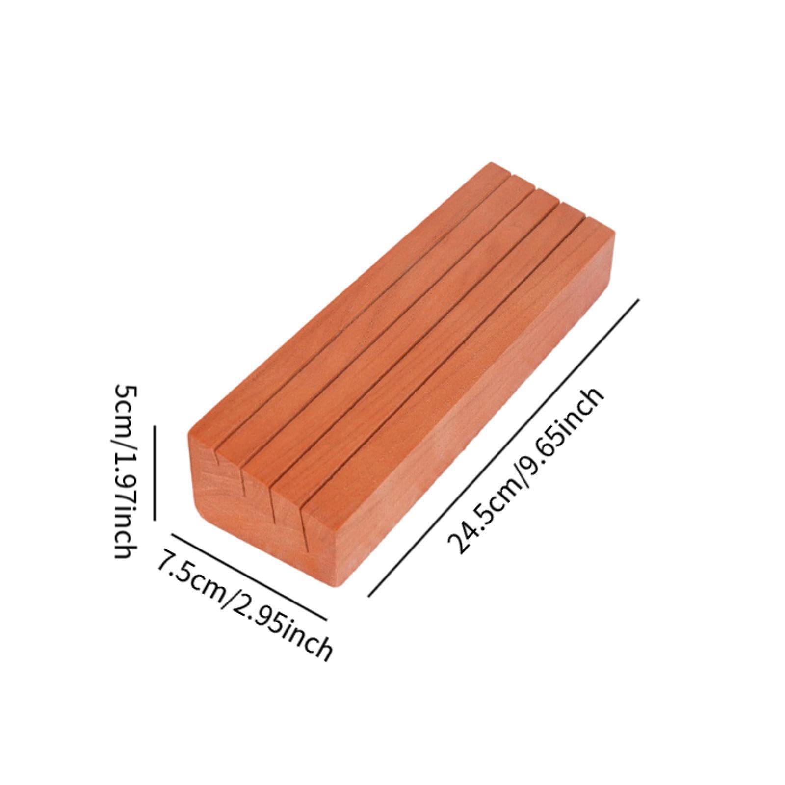 Soportes de Madera para Cartas de Juego para Niños Y Ancianos, 4 Piezas