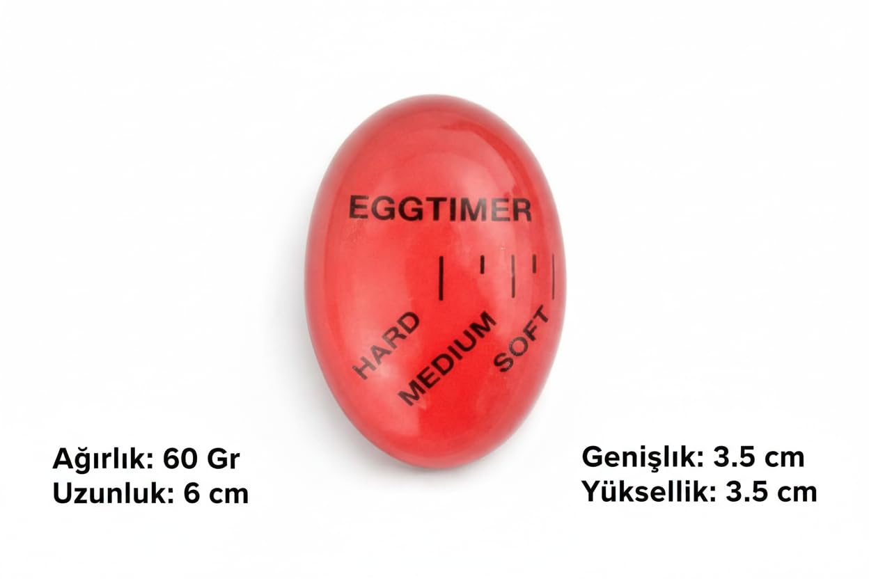 Yumurta Zamanlayıcı – Renk Değiştiren Akıllı Yumurta Pişirme Göstergesi, Yumuşak-Orta-Sert (1)