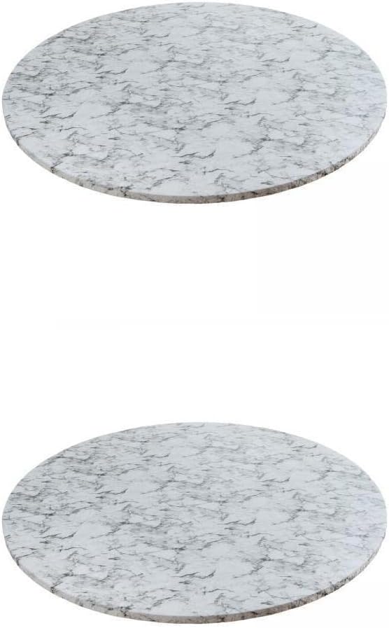 2pcs Round Vinyl Fitted Tablecloth Table Cover with Flannel Backing | Home & Garden | Kitchen, Dining & Bar | Linens & Textiles | Tablecloths