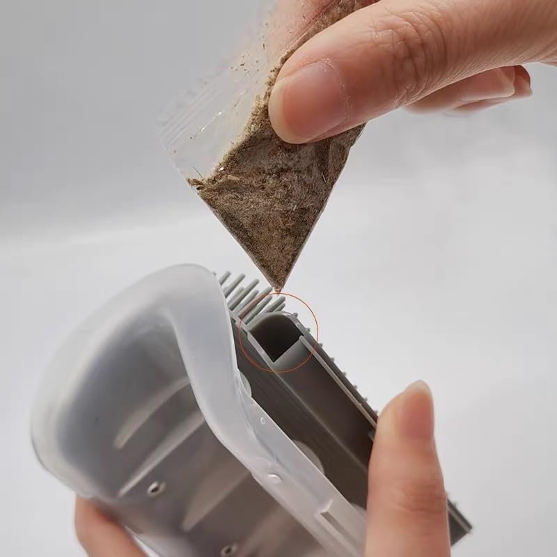 Miniatura 4 de Cepillo de esquina mejorado para gatos y este masajeador para gatos con hierba gatera es un cepillo de gato para gatos de interior, rascador de