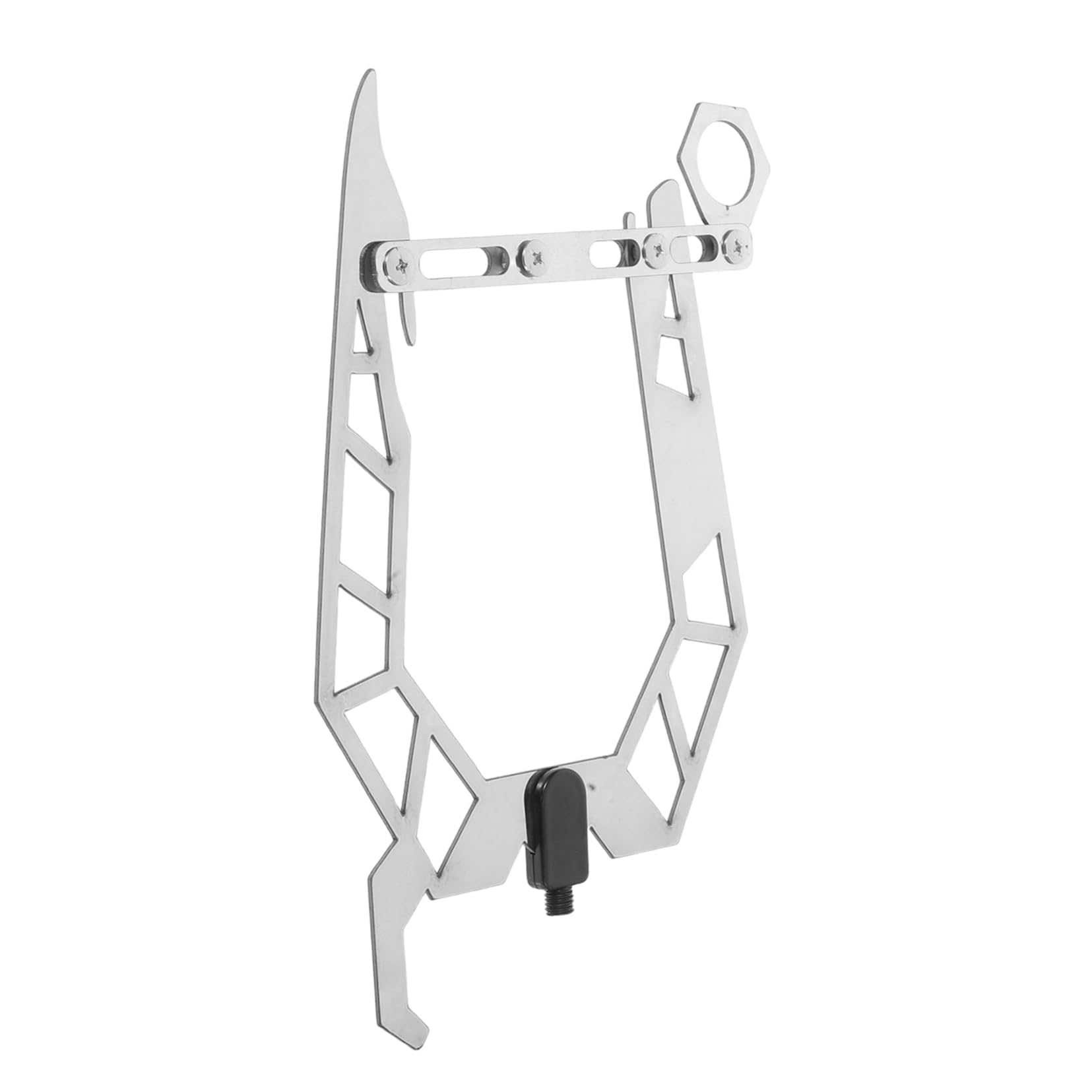 Mikikit Multi-Functional Boat Hook Attachment in Stainless Steel Replacement Hook for Yacht Dock Kayak Marine Accessory