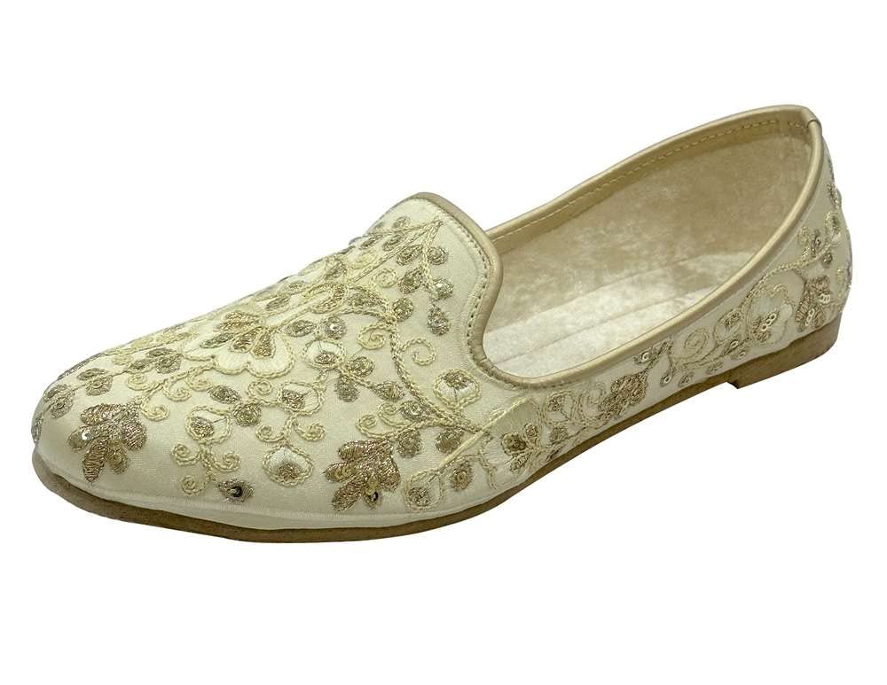 Buy FAUSTO Men Tan Wedding Party Evening Occasion Ethnic Slip On Juttis And Mojaris 6 Uk