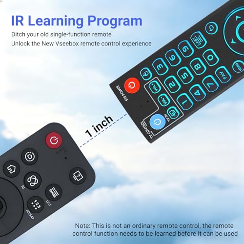 New Backlight V5 Pro Voice Remote Control Compatible with vSeeBox V1, V2, V3, V5, V6 Pro, V6 Plus/Max, V3 Plus, V1 Max, Elite, Max Models by ARCSTILL - Used condition - Image 5