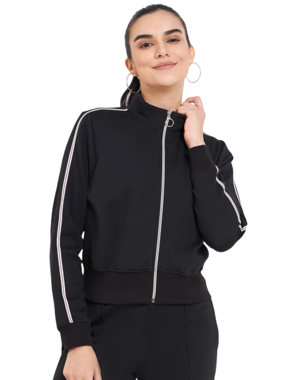 Modern Zip Zipper Jacket,Bomber Jacket,Women Casual Jacket,Jacket19,Zipper Jacket For Women.-picture-48