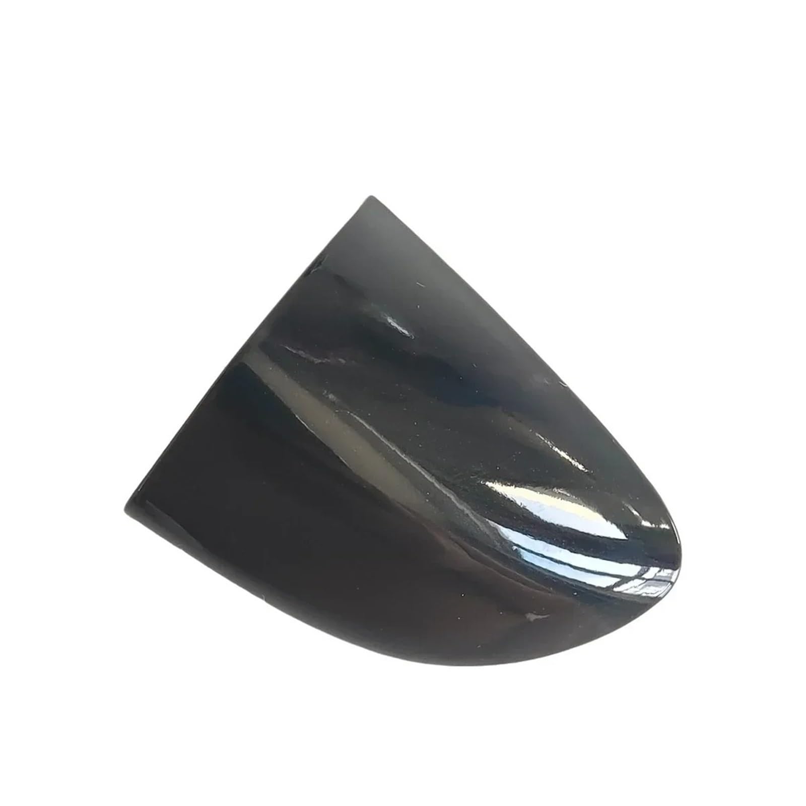 Hillar Phantom Black Door Outer Handle For Vw Cc For Passat 2006-2017 Lhd Silver Left Driver Door Lock Cylinder Handle Cover Cap 3C0 837 879 3C0837879(Phantom Black)
