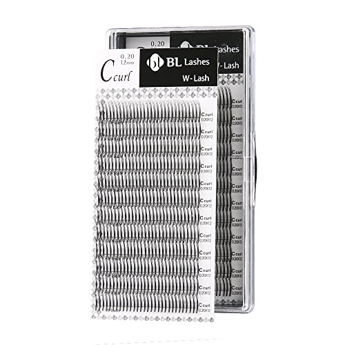 Eyelash Extension BL W Volume Lash C Curl Thickness 0.20mm (0.20X14mm)